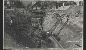 Tunel Nowy Świat i Aleje Jerozolimskie. 8 sierpnia 1945 r.